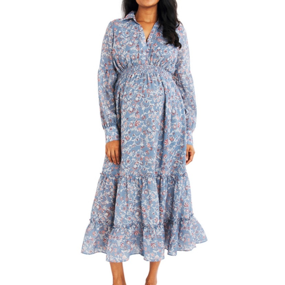 A Pea in the Pod Maternity Dress - Maxi Dress -New